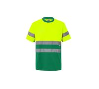 T-shirt technique bicolore haute visibilitÃ© Velilla Jaune XL