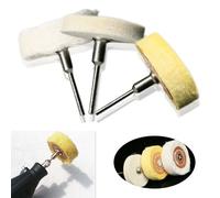 T Style Polonais Polissage Roue Meulage Tête Tissu Dremel Roue Meuleuse Brosse 3mm Tige Pour Outils Abrasifs Rotatifs