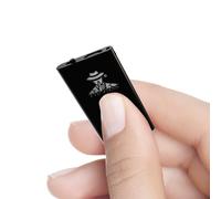 T10-PASS - Micro espion USB-C - Mini enregistreur vocal discret, ultra-compact (4 × 2 cm x 5 mm) - Fonctionnement silencieux sans bip ni LED - Réunions, voiture, usage professionnel - Marque française