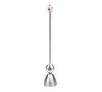 T2 TAKE TWO Clack Toqueur à œuf en Acier Inoxydable, Multicolore, 24 x 4 x 24 cm, 1 unité