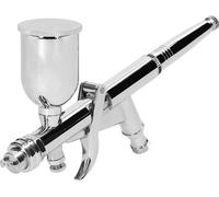 T217A Kit aérographe avec buse de 0,5mm - réservoir de peinture de 15ml - Pour le modélisme, le bricolage, le maquillage, le stylisme ongulaire & la décoration de gâteaux
