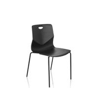 T36 V - Chaise à quatre pieds Noir