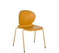 T36 VI - Chaise à quatre pieds jaune
