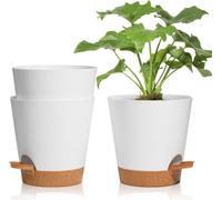 T4U 16,5cm pot de fleurs en plastique avec