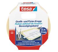[T57416] tesa Ruban crêpé pour fixation et graphique 19 mm x 25 m