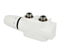 TA Heimeier Multilux 4 Valve thermostatique pour système de chauffage à 2 Blanc RAL 9016