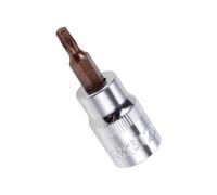 TA-VIGOR Douille Torx 3/8" x T20 CR-V, embouts en acier S2 de qualité supérieure, embout Torx avec 48 mm de longueur pour liquet ynamométrique, barre coulissante, perceuse à percussion