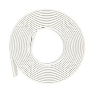 TA-VIGOR Gaine Thermorétractable 10 mm - Taux de Rétraction 2:1 - Isolation Électrique, Protection Câbles et Fils - Longueur 1 Mètres - Blanc