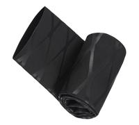 TA-VIGOR Gaine Thermorétractable 45 mm - Taux de Rétraction 2:1 - Isolation Électrique, Protection Câbles et Fils - Longueur 0.5 Mètres - Rayures Noires