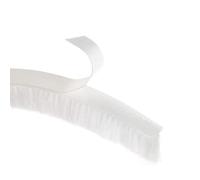 TA-VIGOR Joint de calfeutrage à brosse, 5 m (L) x 9 mm (L) x 9 mm (E) en feutre adhésif, joint d'étanchéité pour porte en pile, joint coupe-froid à brosse haute densité pour fenêtre et porte