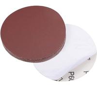 TA-VIGOR Lot de 15 disques abrasifs PSA auto-adhésifs en oxyde d'aluminium pour ponçage du bois, de la peinture, du plastique et du métal - 125 mm - Grain 600 - 12,7 cm