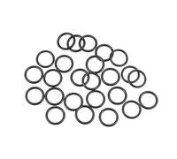TA-VIGOR - Lot de 25 Joints Toriques en Nitrile (NBR) - 20 mm Ø Extérieur / 15 mm Ø Intérieur / 2,5 mm Épaisseur - Joints d'Étanchéité Métriques pour Tuyaux, Robinets, Automobile et Plomberie