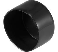 TA-VIGOR Lot de 4 embouts en caoutchouc ronds flexibles pour vis, tubes, câbles, fils, etc. 52 mm ID - Noir