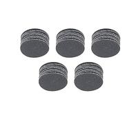TA-VIGOR Lot de 50 disques de ponçage humides et secs de 25 mm, grain 320, 2,5 cm, papier abrasif électrostatique en carbure de silicium pour plantation