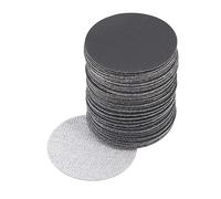 TA-VIGOR Lot de 50 disques de ponçage humides et secs, grain 800, 5,1 cm, papier abrasif électrostatique en carbure de silicium pour plantation