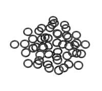 TA-VIGOR - Lot de 50 Joints Toriques en Nitrile (NBR) - 15 mm Ø Extérieur / 10 mm Ø Intérieur / 2,5 mm Épaisseur - Joints d'Étanchéité Métriques pour Tuyaux, Robinets, Automobile et Plomberie