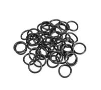 TA-VIGOR - Lot de 50 Joints Toriques en Nitrile (NBR) - 23 mm Ø Extérieur / 19 mm Ø Intérieur / 2 mm Épaisseur - Joints d'Étanchéité Métriques pour Tuyaux, Robinets, Automobile et Plomberie