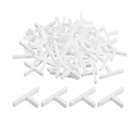 TA-VIGOR Lot de 500 entretoises de carrelage en forme de T de 2 mm, entretoises en plastique pour mur et sol pour installation de mosaïque en céramique et porcelaine, outils de carrelage réutilisables