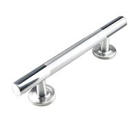 TA-VIGOR Poignée de porte coulissante en acier inoxydable 300 mm | Poignée en acier inoxydable brossé pour portes coulissantes de grange, portails, abris de jardin, armoires et portes en bois