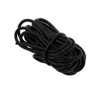 TA-VIGOR Tube en silicone souple de qualité alimentaire de qualité alimentaire pour pompe de transmission - 2,3 mm x 4 mm (DI x OD) - 5 m de long - Noir