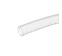 TA-VIGOR Tube en silicone souple de qualité alimentaire pour transmission de pompe Transparent 25 mm x 31 mm Diamètre extérieur 1 m