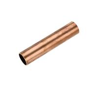 TA-VIGOR Tube rond en cuivre, 22 mm de diamètre extérieur et 1 mm d'épaisseur de paroi de 100 mm de long, tuyau droit pour loisirs, artisanat, modèles de construction, décorations de construction,