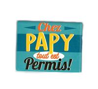 Tabac du Bassigny Magnet Céramique - chez Papy Tout est Permis