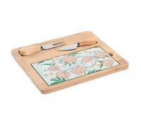 TABLA APERITIVO SET 4 BAMBU GRES 24,5X20X1,2 VERDE