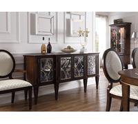 Table 4x chaises 2x chaises Sideboard 8pcs Set salle à manger groupe Garniture