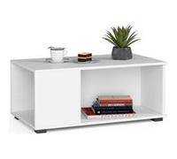 Akord Table basse Juliet rectangulaire - Blanc mat