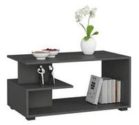 Akord Table Basse Pin Gris Graphite Brillant 90X51X45