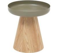 Table d'appoint ""Hercyna"" vert de gris D. 40 cm - Atmosphera Créateur d'intérieur