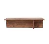 Table à café élégante, pin Atlantique, 120 x 30 x 45 cm, 100% mélamine, épaisseur 25 mm, Parfaite pour Les Salons Modernes et Les espaces