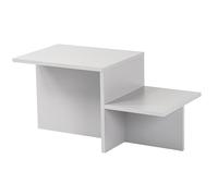 Table basse Harmonie gris 80 x 40 x h40cm