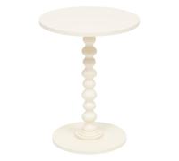 Atmosphera - Table d'appoint Alix en bois ivoire 50x38x38 cm