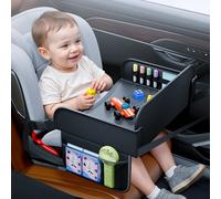 Table à dessin en cuir pour enfants, voiture, salle à manger, plateau de siège de sécurité universel, siège arrière, outil de Table pour enfants, jouets, rangement de téléphone, bureau de poche