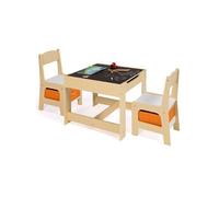 Table À Dessin Réversible + 2 Chaises Gabriel Avec Bacs De Rangement