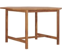Table à dîner de jardin 110x110x75 cm Bois massif de teck