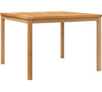 Table à dîner de jardin 110x110x77 cm Bois de teck solide