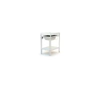 Table à langer avec baignoire - WEBABY - Lilo - Pliable - 2 en 1 - Avec roulettes