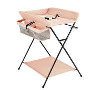 Table à langer, design pliable, fonction ceinture de sécurité, kaki sans roues, 80x63x96cm
