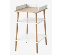 Table à langer LIGNE CONFETTI blanc/bois TU