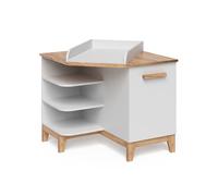 Table à langer Vitalispa Malia Blanc/Artisan 85x85.2cm avec porte, Model 58361