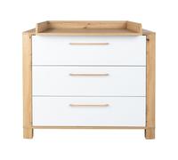 arthur berndt Commode à langer Marlon Artisan Oak / blanc craie