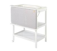 Roba Table à langer pliable Baby Pool - baignoire intégrée, plan pivotant, matelas Roba Style gris