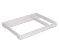 Table à langer Regalik avec séparateur pour IKEA HEMNES, rehausse pour commode à langer avec compartiment de séparation, profondeur 50 cm, amovible, avec façade arrondie, pour table à langer ou commod
