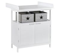 ROBA Table à langer »Hamburg«, avec plan à langer. (2 portes, blanc)