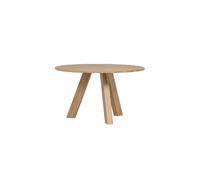 Table à manger Ø129 cm chêne naturel RHONDA