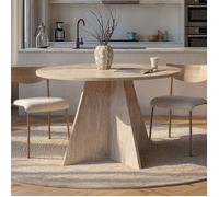 Table Virella travertin 120 x 120 x h75