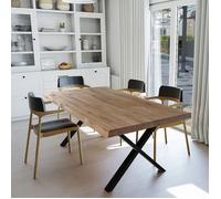 Table à manger AUVERGNE 200x100cm - 10 personnes / Chêne massif